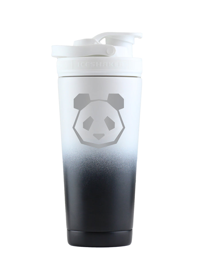 26 oz Stainless Steel Insulated Ice Shaker - Panda Logo