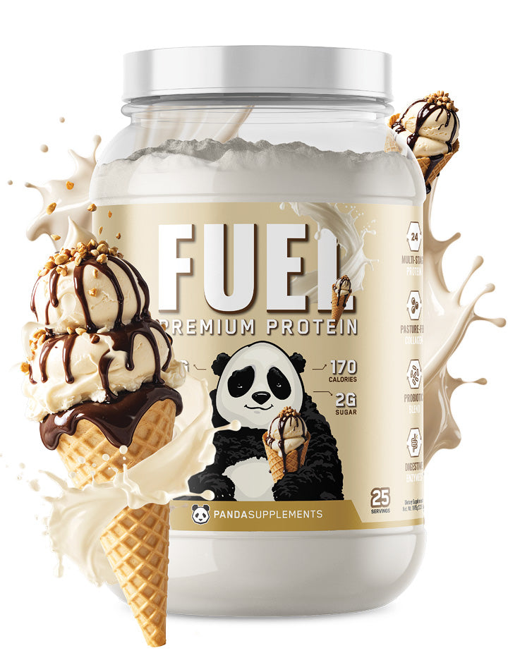 ALL NEW! FUEL Premium Protein (Sundae Ice Cream Cone) with Waffle Cone & Peanut Inclusions