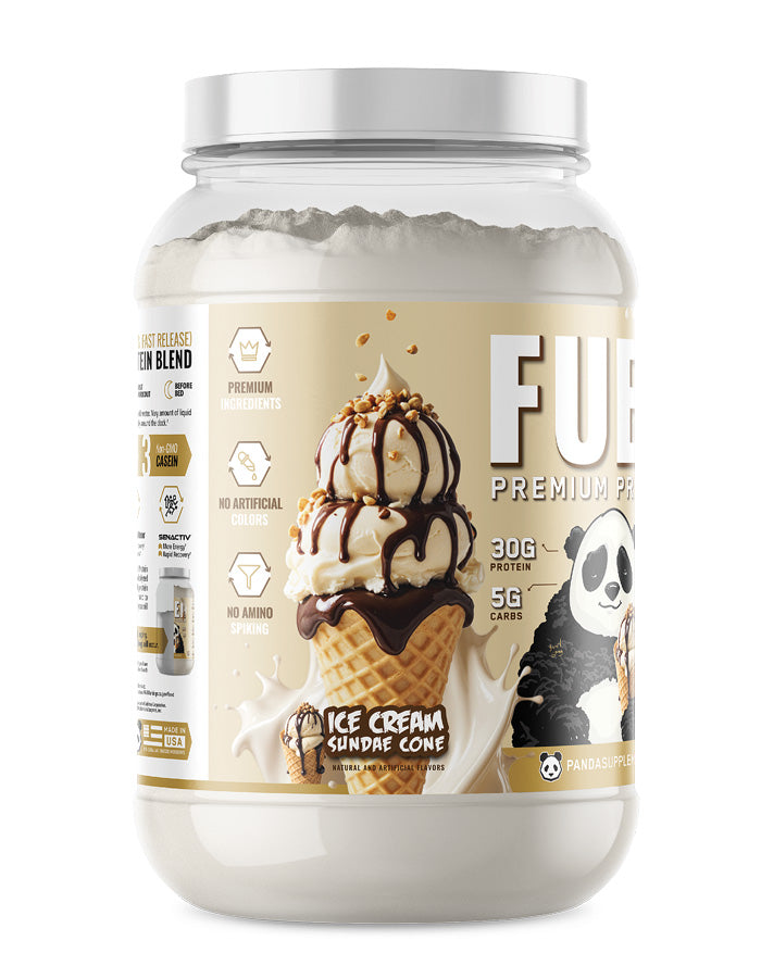 ALL NEW! FUEL Premium Protein (Sundae Ice Cream Cone) with Waffle Cone & Peanut Inclusions