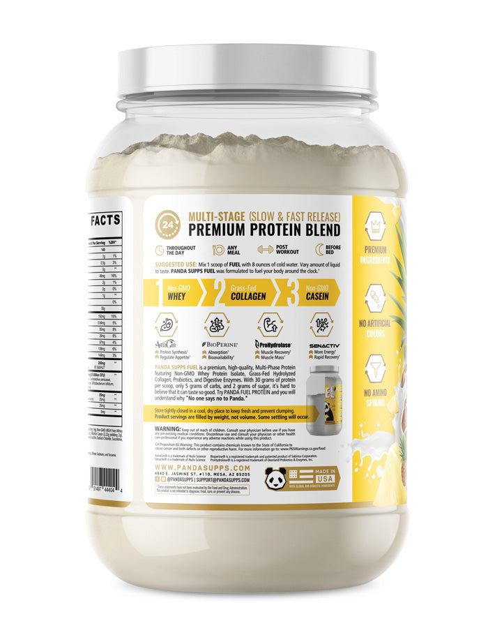 FUEL Premium Protein (Pineapple Whip) with Freeze Dried Pineapple Inclusions