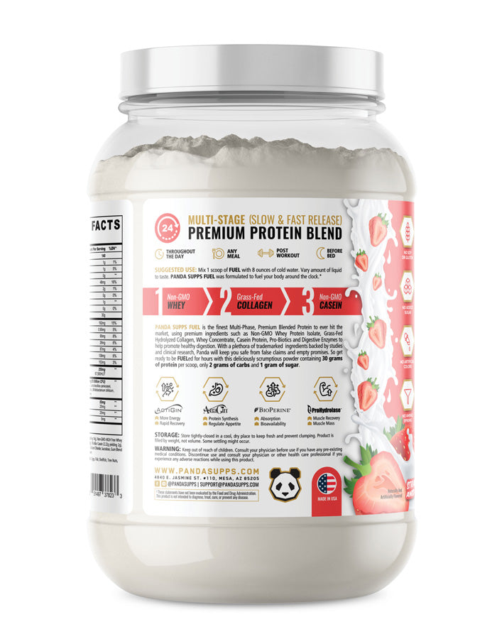 FUEL Premium Protein (Strawberries & Cream)