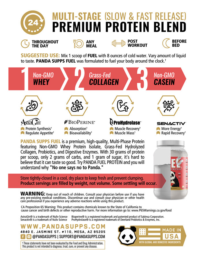 FUEL Premium Protein (Strawberries & Cream)