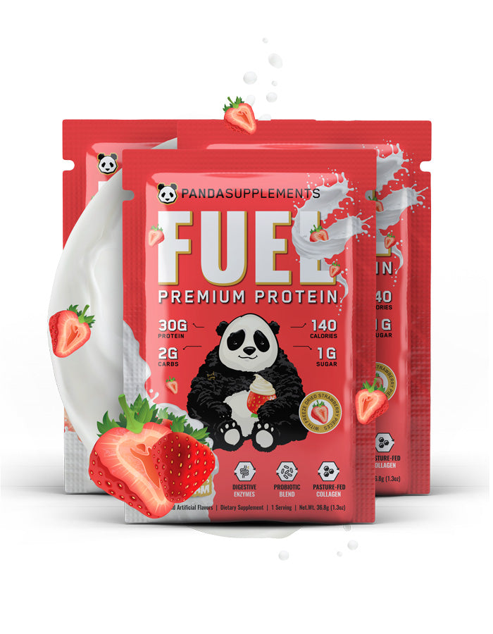 FUEL Premium Protein (Strawberries and Cream) - 3 Sample Pack