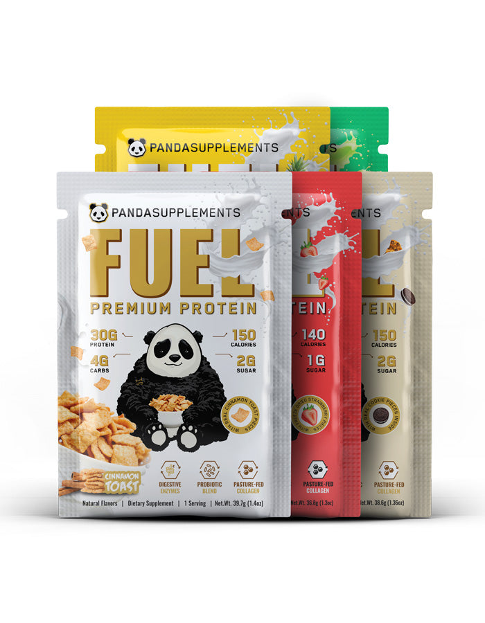 FUEL Premium Protein SAMPLE PACK (5 Samples) - All Flavors Sample Pack