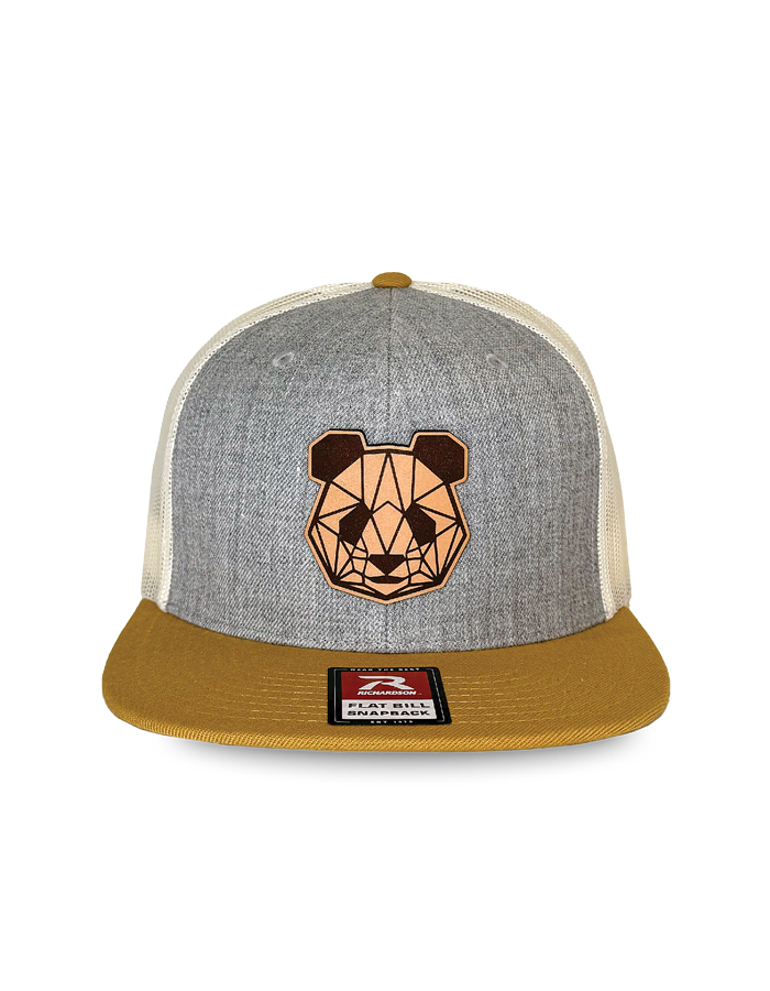 Premium Leather Patch Snap Back Hats (Limited Edition Head)