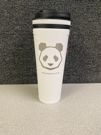 36oz Stainless Steel Insulated Ice Shaker - Panda Logo