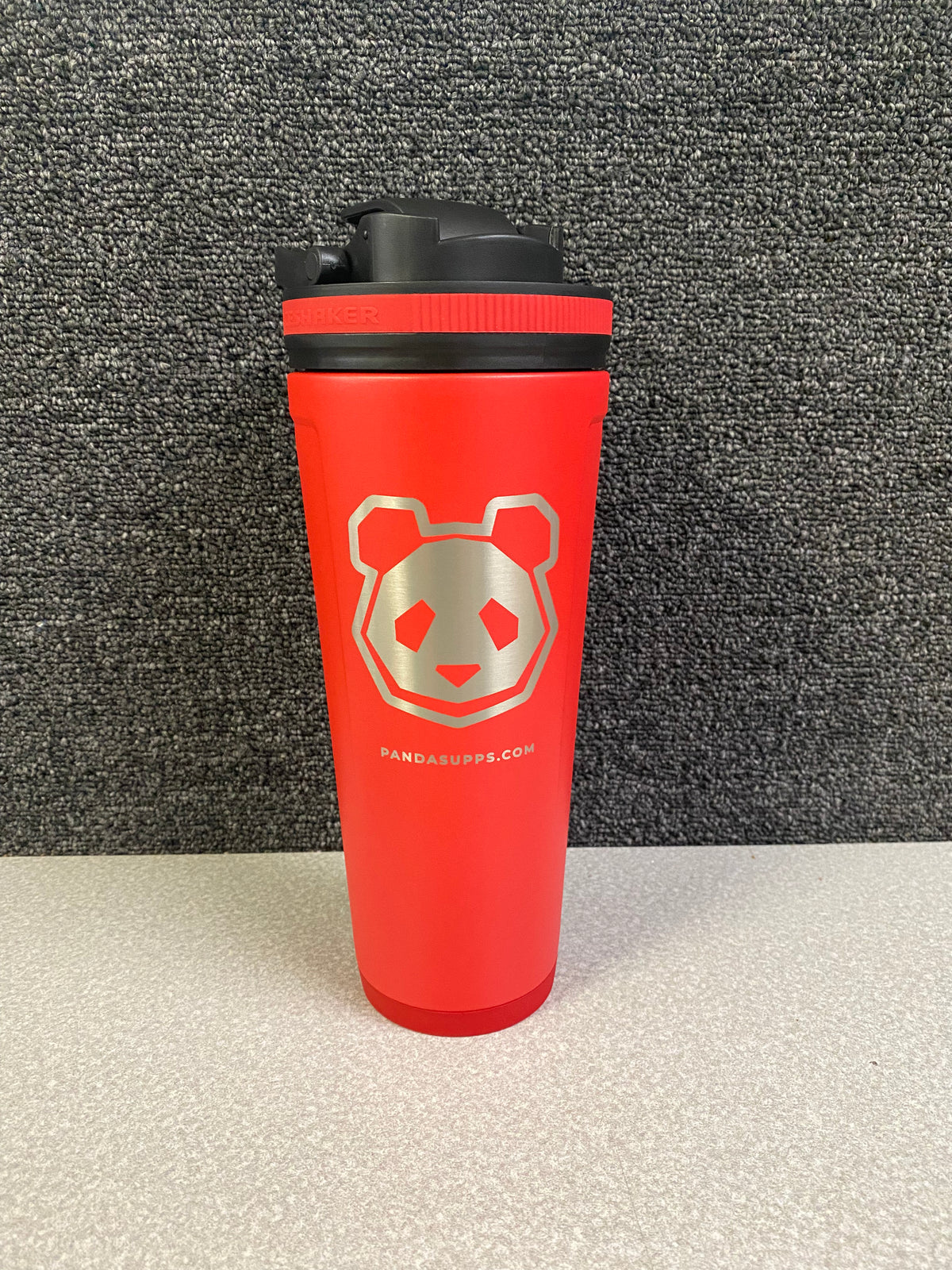 36oz Stainless Steel Insulated Ice Shaker - Panda Logo