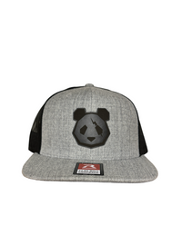 Premium Leather Patch Snap Back Hats (Lightning Bolt Panda Head)