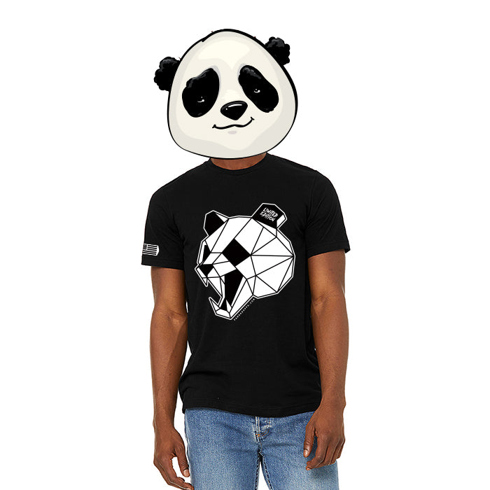 Men's Limited Edition 3D Angry Panda Tshirt