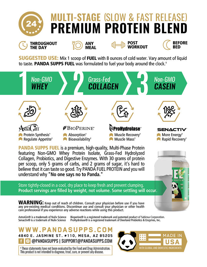 FUEL Premium Protein (Mint Chocolate Chip Ice Cream)