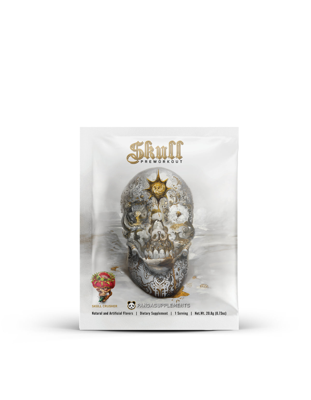 SKULL Pre Workout | SAMPLE PACK (Skull Crusher) Dragonfruit Watermelon - 3 Sample Pack