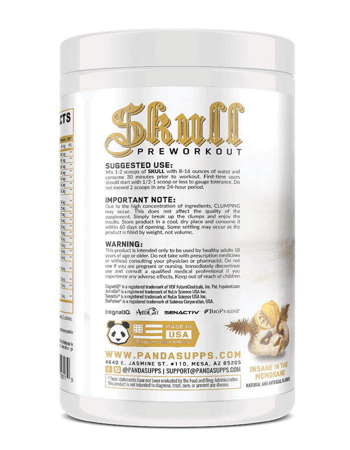 SKULL Nootropic Pre-Workout