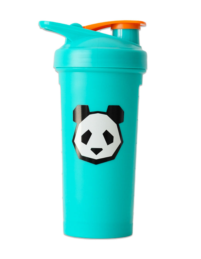 New Aqua & Orange Original Panda Head Shaker