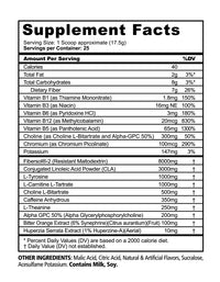 BURN - THERMOGENIC FAT BURNER