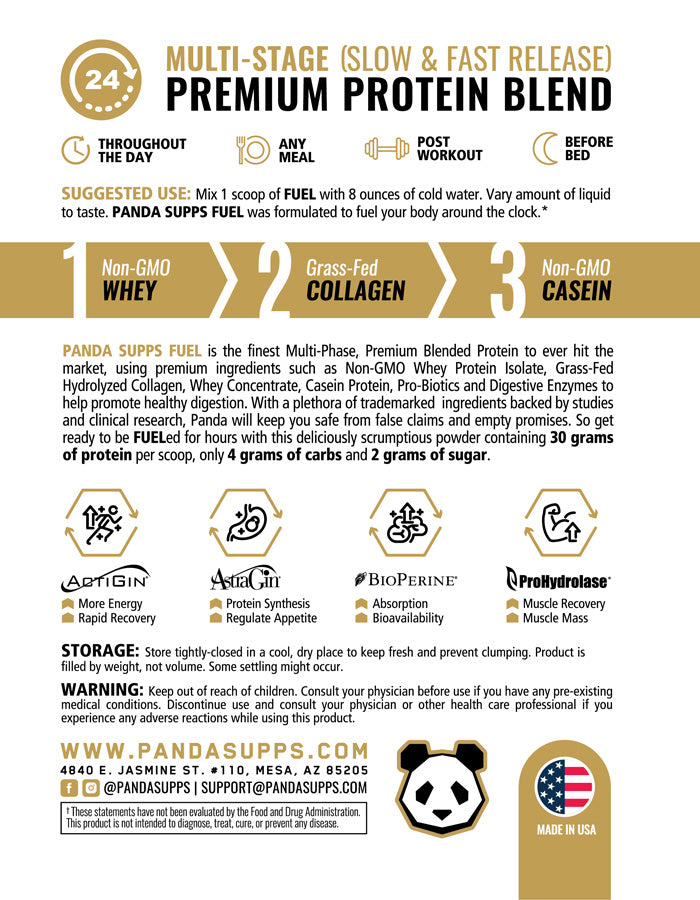 FUEL Premium Protein (Cookies & Cream)