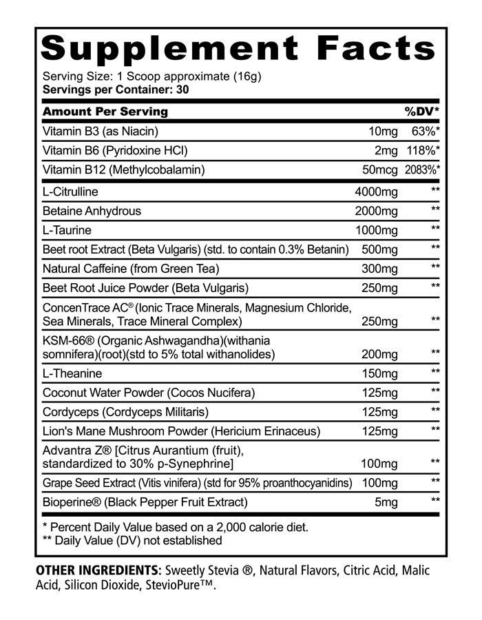 Natural PANDA Combo (Superfoods & Natural Panda PRE)