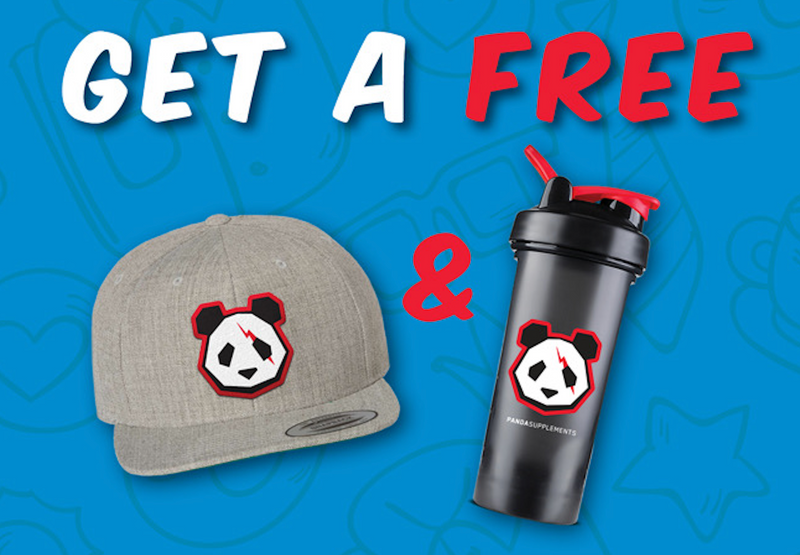 Free FREE Fierce Snapback Hat (Heather Gray) & PANDA SHAKER (Fathers Day Special)